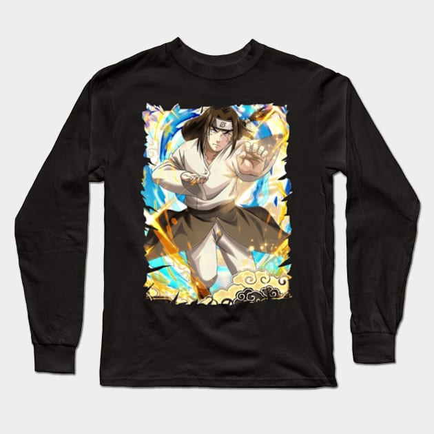 NEJI HYUGA MERCH VTG Long Sleeve T-Shirt by Melesz.Ink Tattoo